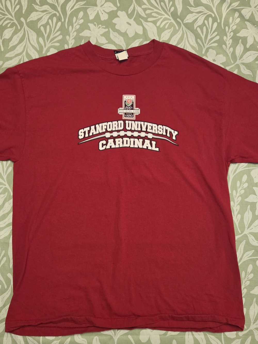 Stanford University Cardinal Red Short Sleeve Tee